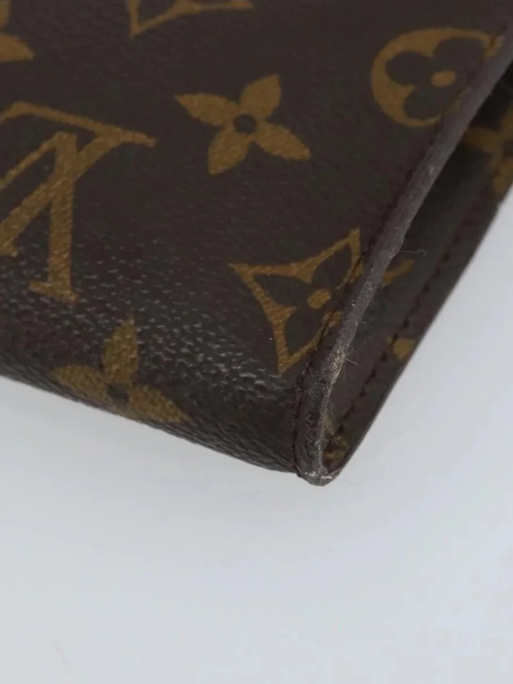 LOUIS VUITTON Monogram Bucket PM Accessory Pouch LV Auth 163683